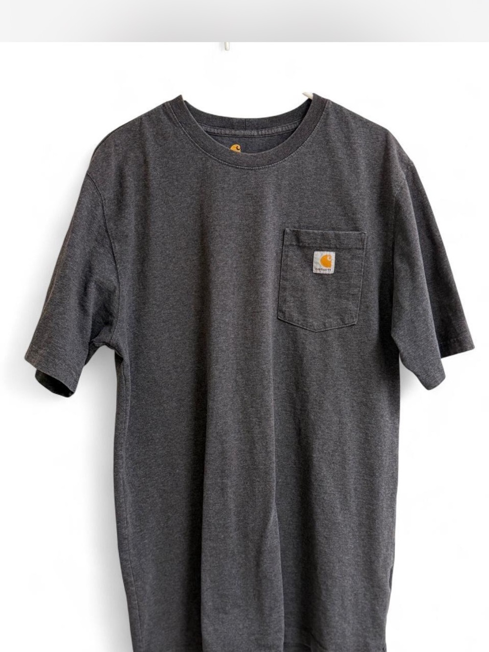Carhartt Charcoal Short-Sleeve Pocket Tee